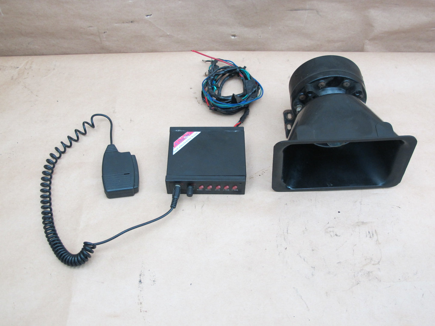 Car Loudspeaker Emergency Warning System Siren 150W