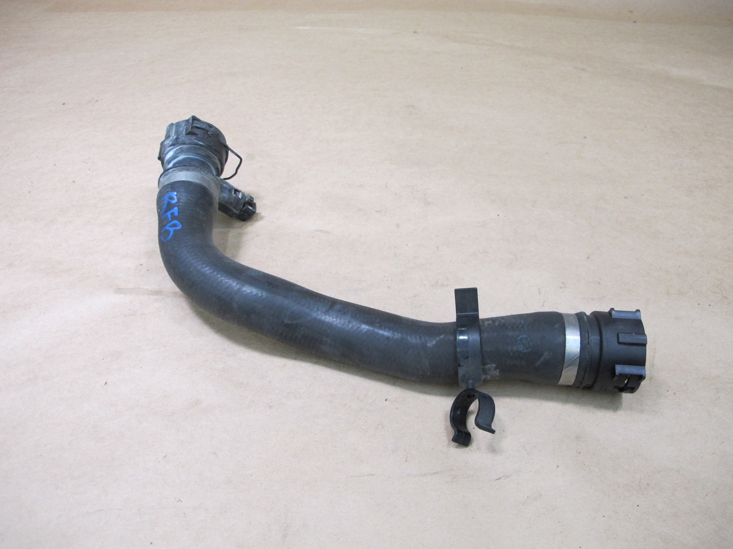 08-10 BMW E60 550I N62 ENGINE WATER COOLING RADIATOR HOSE LINE PIPE SET OEM