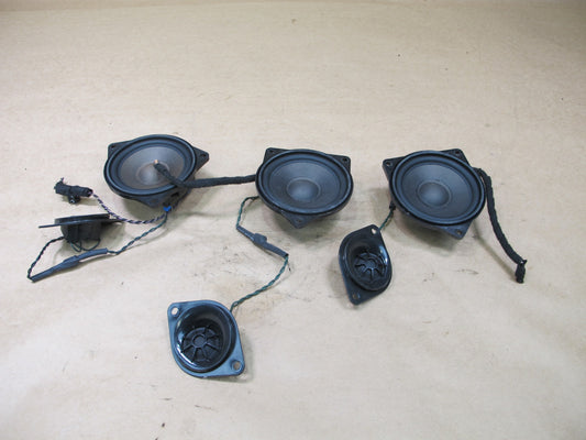 11-16 BMW F10 5-SERIES SET OF 6 HI-FI AUDIO TWEETER SPEAKER OEM