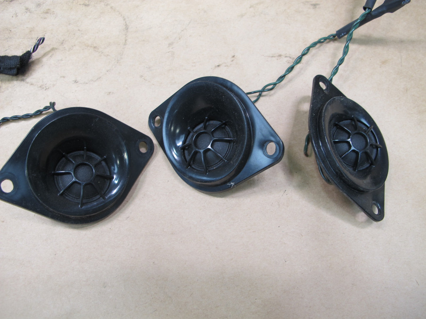 11-16 BMW F10 5-SERIES SET OF 6 HI-FI AUDIO TWEETER SPEAKER OEM