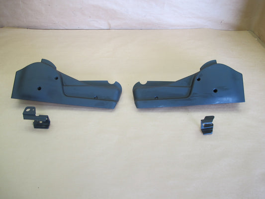 2003-2007 HUMMER H2 FRONT RIGHT & LEFT SIDE SEAT OUTER TRIM COVER PANEL SET