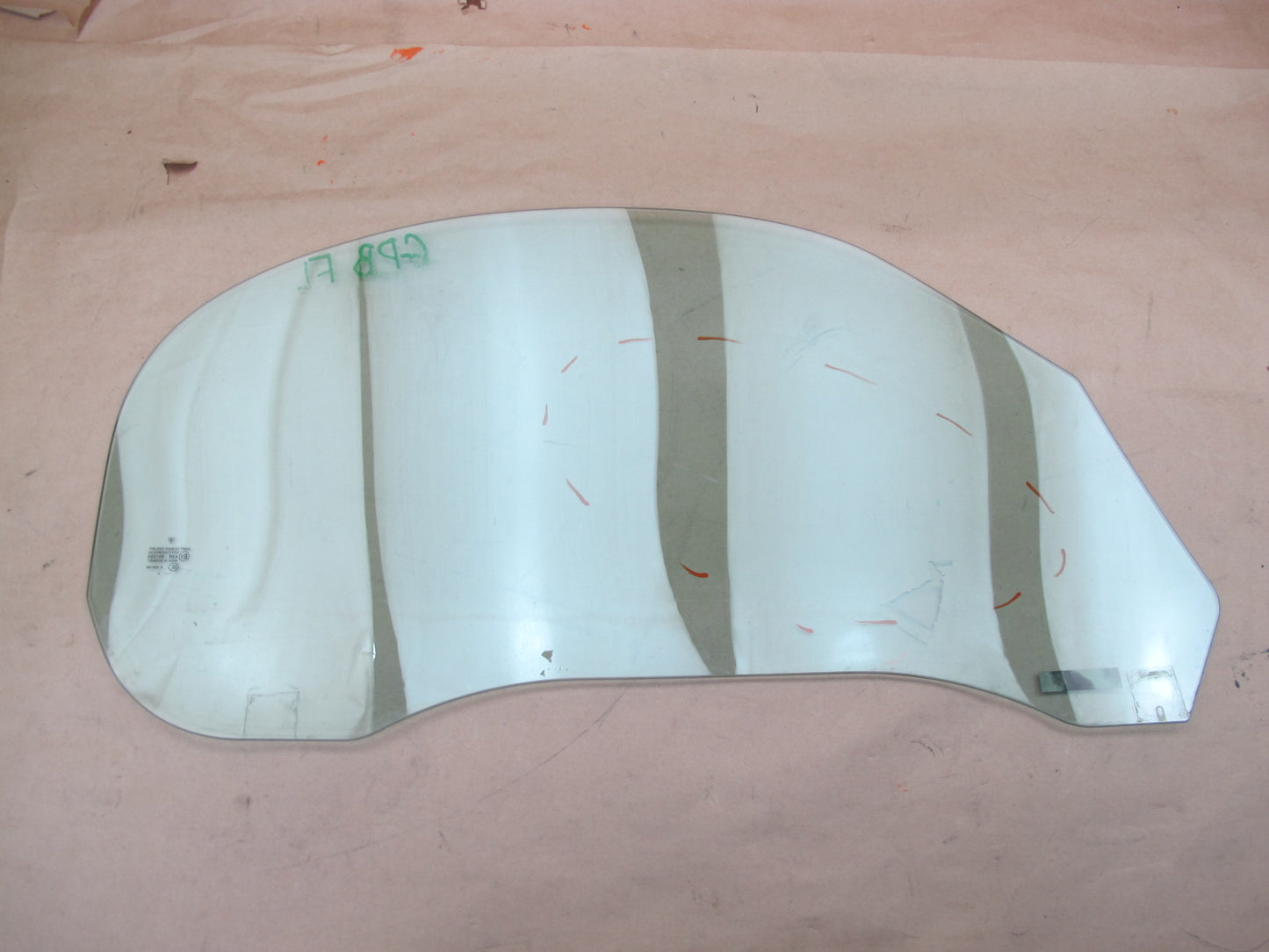 2005-2008 PORSCHE BOXSTER 987 LEFT DOOR GLASS WINDOW