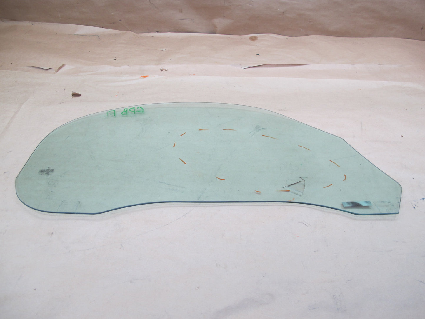 2005-2008 PORSCHE BOXSTER 987 LEFT DOOR GLASS WINDOW