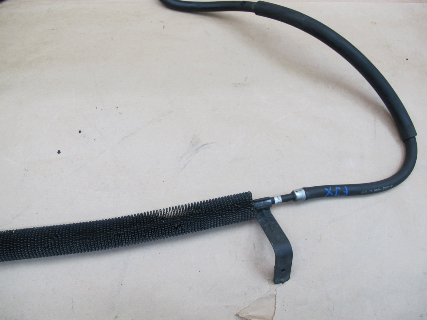 01-06 JAGUAR X100 XK8 POWER STEERING OIL COOLER W HOSE LINE OEM