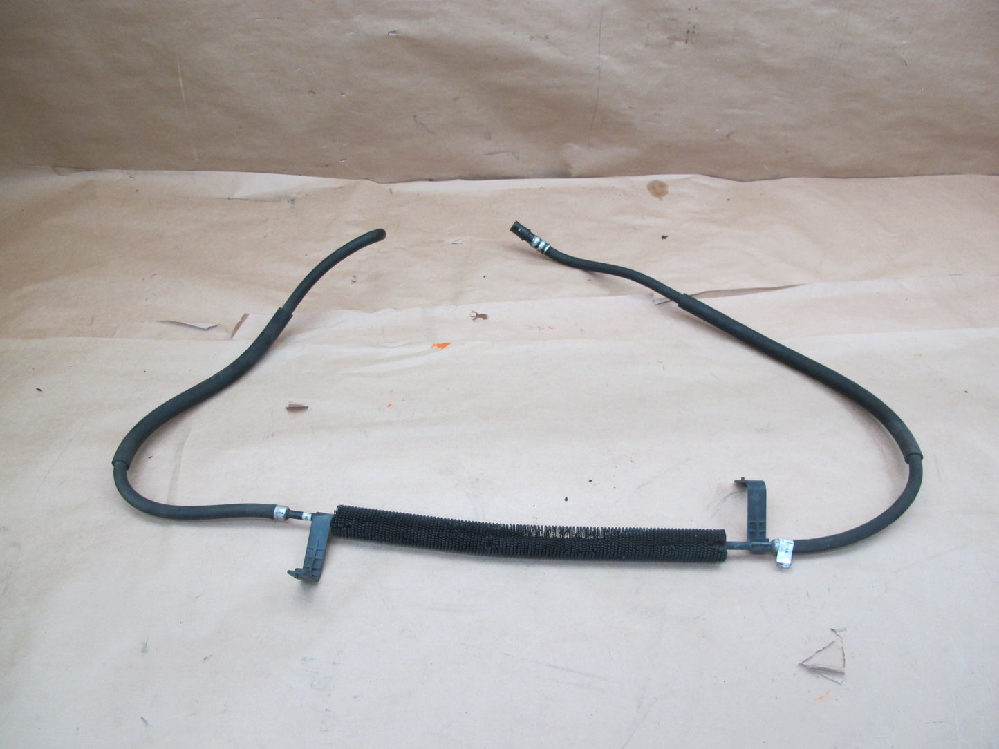 01-06 JAGUAR X100 XK8 POWER STEERING OIL COOLER W HOSE LINE OEM