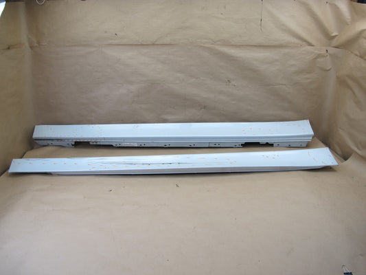 12-18 BMW F30 F31 SET OF 2 LEFT & RIGHT SIDE SKIRT ROCKER PANEL MOLDING OEM