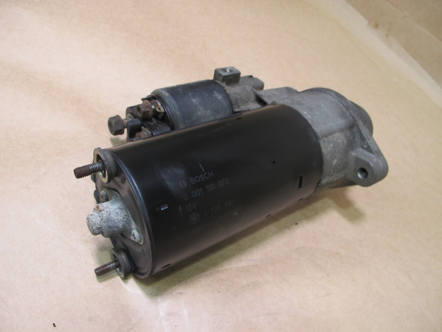 97-03 BMW E39 540i M62 ENGINE STARTER MOTOR 1729981 OEM