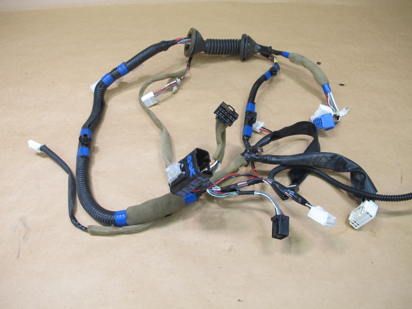 06-08 LEXUS XU30 RX400h FRONT LEFT DOOR WIRE WIRING HARNESS 82152-48140 OEM