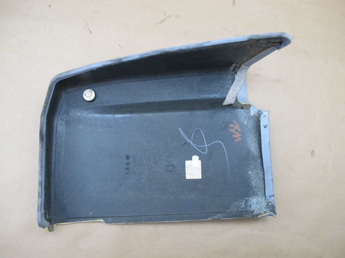 96-02 MERCEDES R129 SET OF 2 FRONT SEAT BACKREST TRIM COVER PANEL OEM