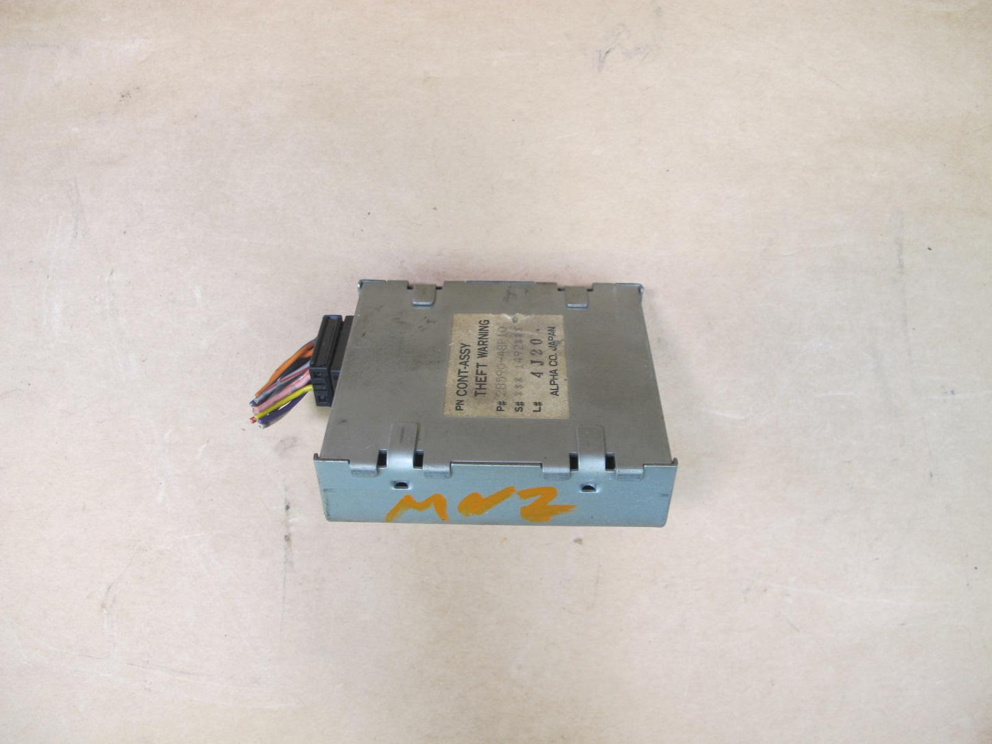 94-96 NISSAN Z32 300ZX CONVERTIBLE THEFT WARNING CONTROL MODULE OEM