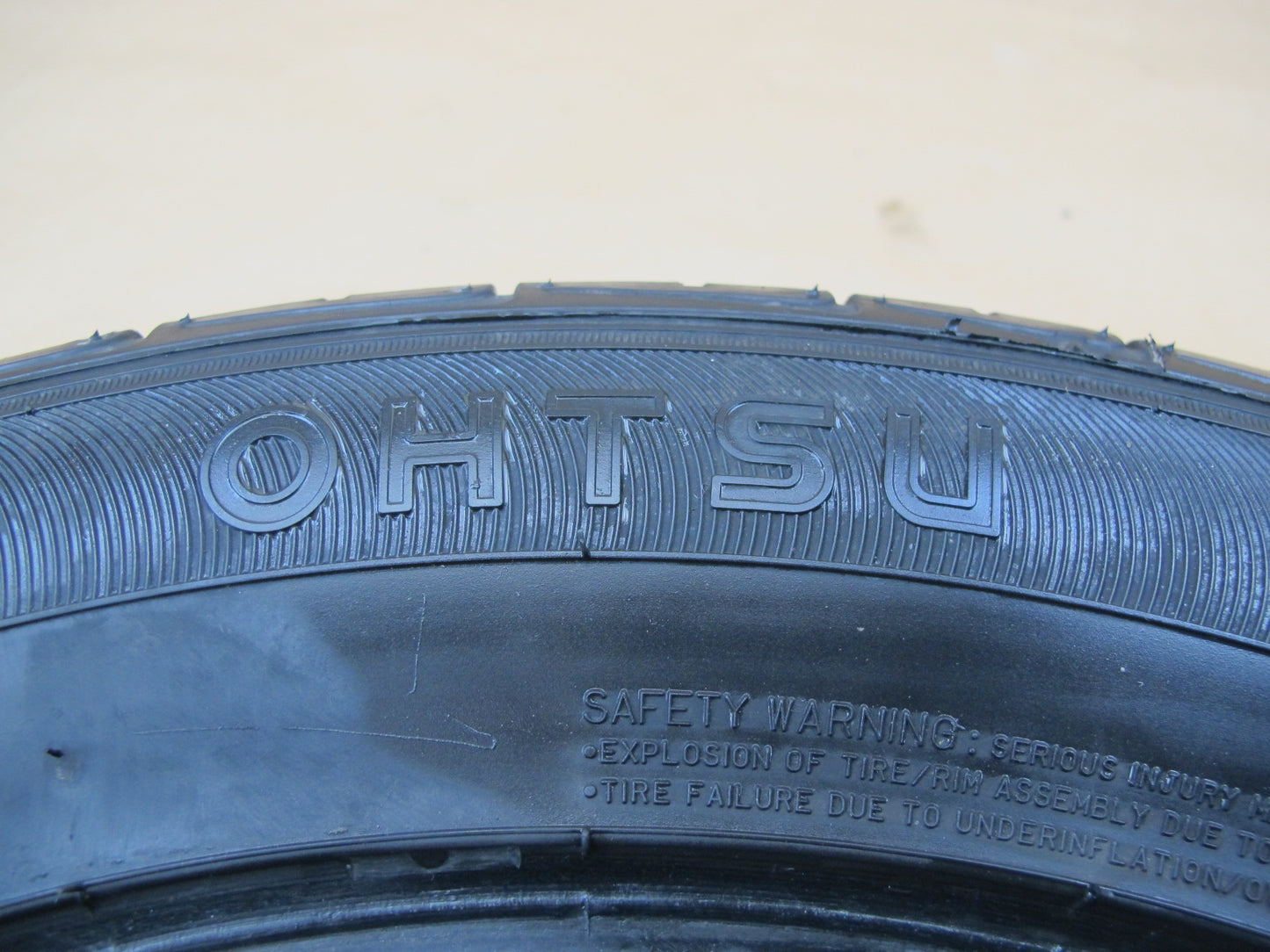 OHTSU FP0612 A/S TIRE 225/55 R16 95V M+S 5/32 TREAD 3920