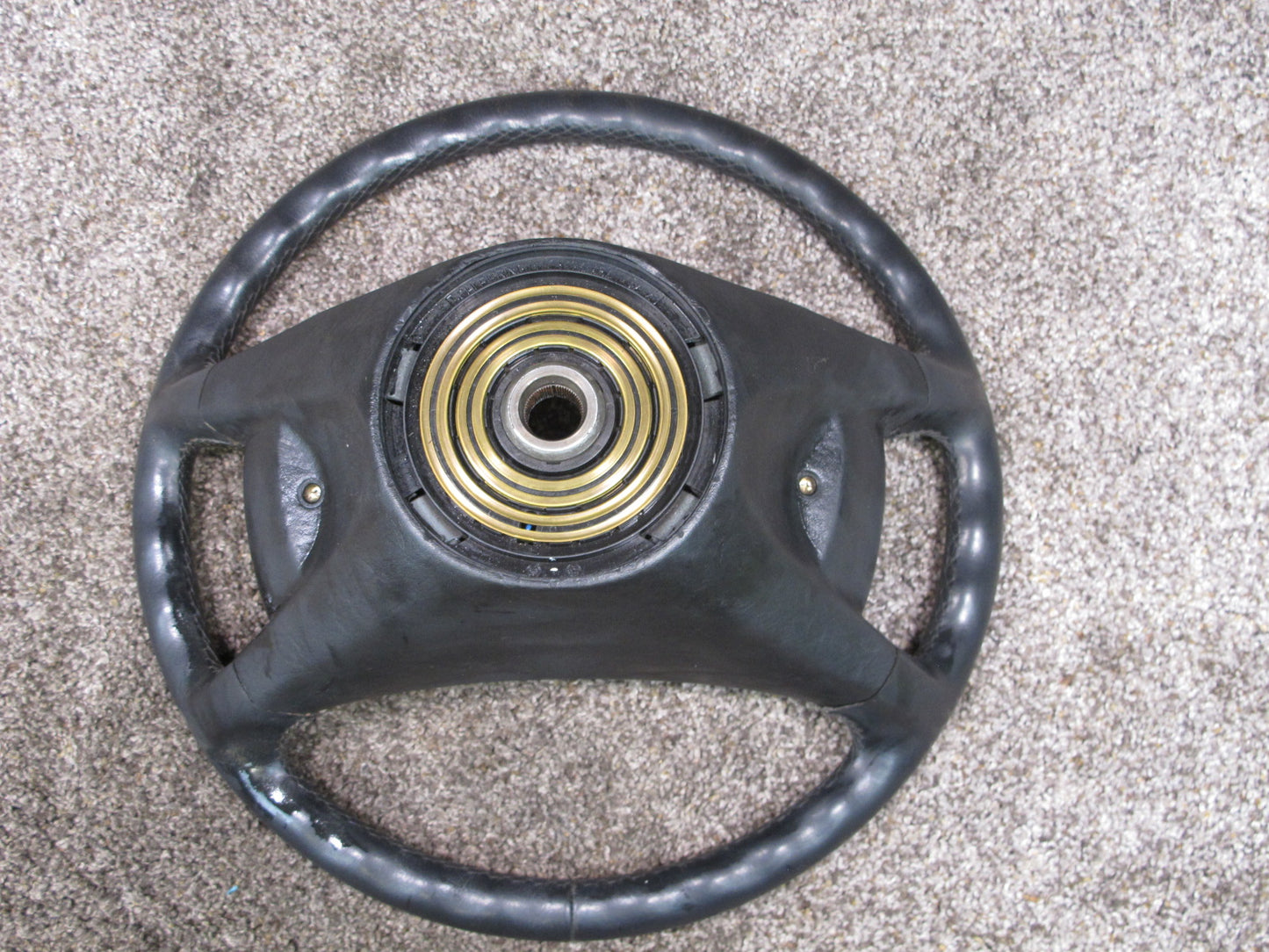 84-91 MERCEDES W126 C126 LEATHER STEERING OEM