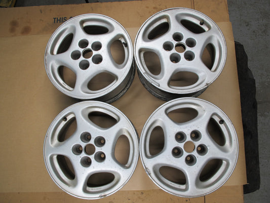 90-96 NISSAN Z32 300ZX SET OF 4 WHEEL 16" RIM 16X7.5J ET45 OEM