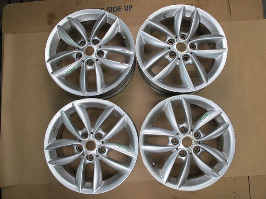 11-16 MINI COOPER R61 R60 SET OF 4 FACTORY 17" WHEEL RIM 17x7J ET50 5X120 OEM