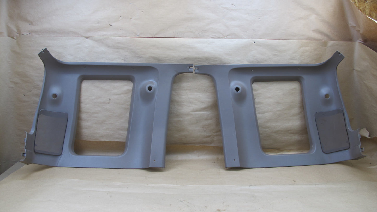 92-97 FORD F-150 EXT CAB REAR RIGHT & LEFT INTERIOR UPPER PANEL TRIM SET OEM