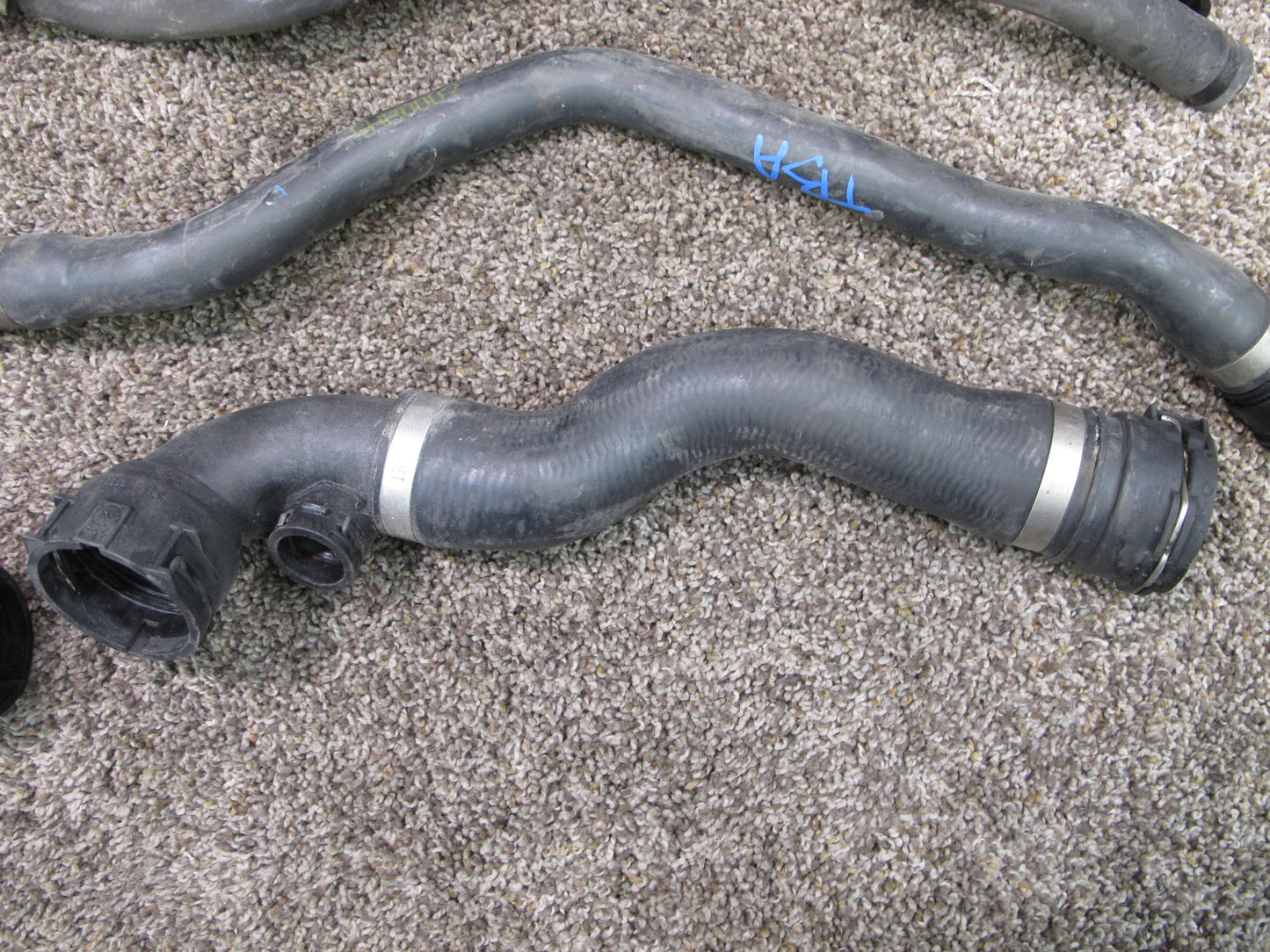 01-06 BMW E46 M54 ENGINE COOLING RADIATOR HOSE PIPE LINE SET OEM