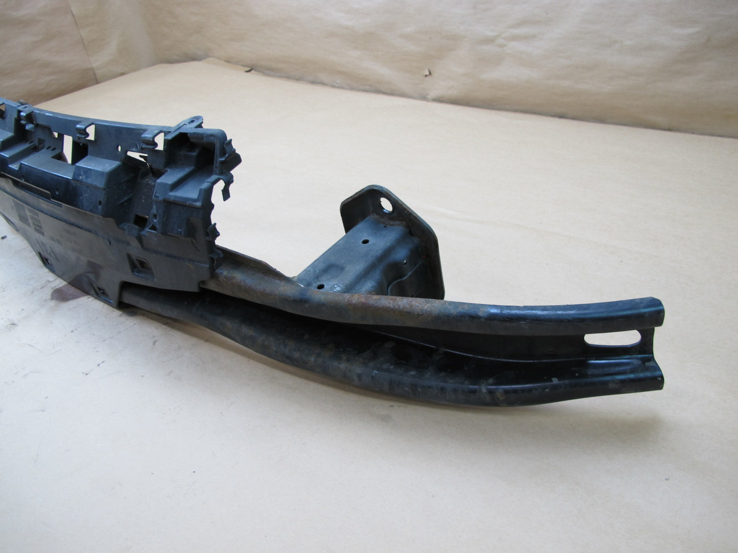 12-18 BMW F30 F31 REAR BUMPER REINFORCEMENT IMPACT BAR W BRACKET SUPPORT OEM