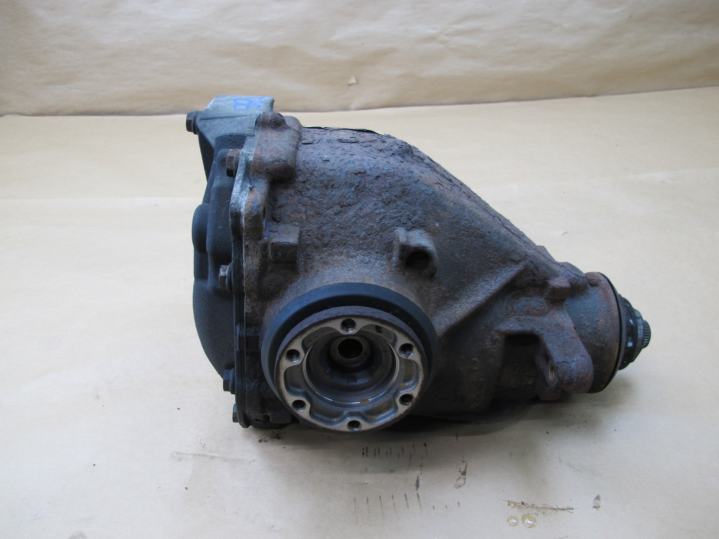 07-08 BMW E90 335XI N54 REAR AXLE DIFFERENTIAL CARRIER ASEMBLY 3.46 RATIO OEM