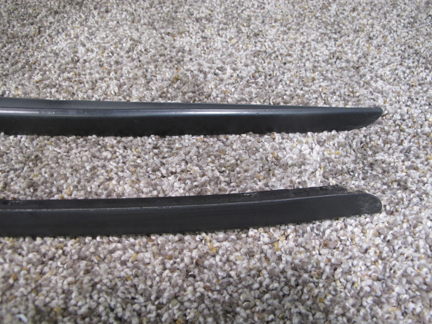 10-16 AUDI B8 A4 S4 SET OF 2 FRONT WINDSHIELD A PILLAR TRIM MOLDING OEM