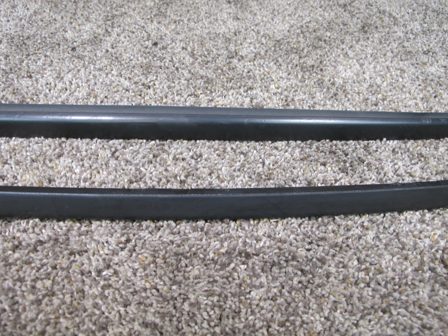 10-16 AUDI B8 A4 S4 SET OF 2 FRONT WINDSHIELD A PILLAR TRIM MOLDING OEM