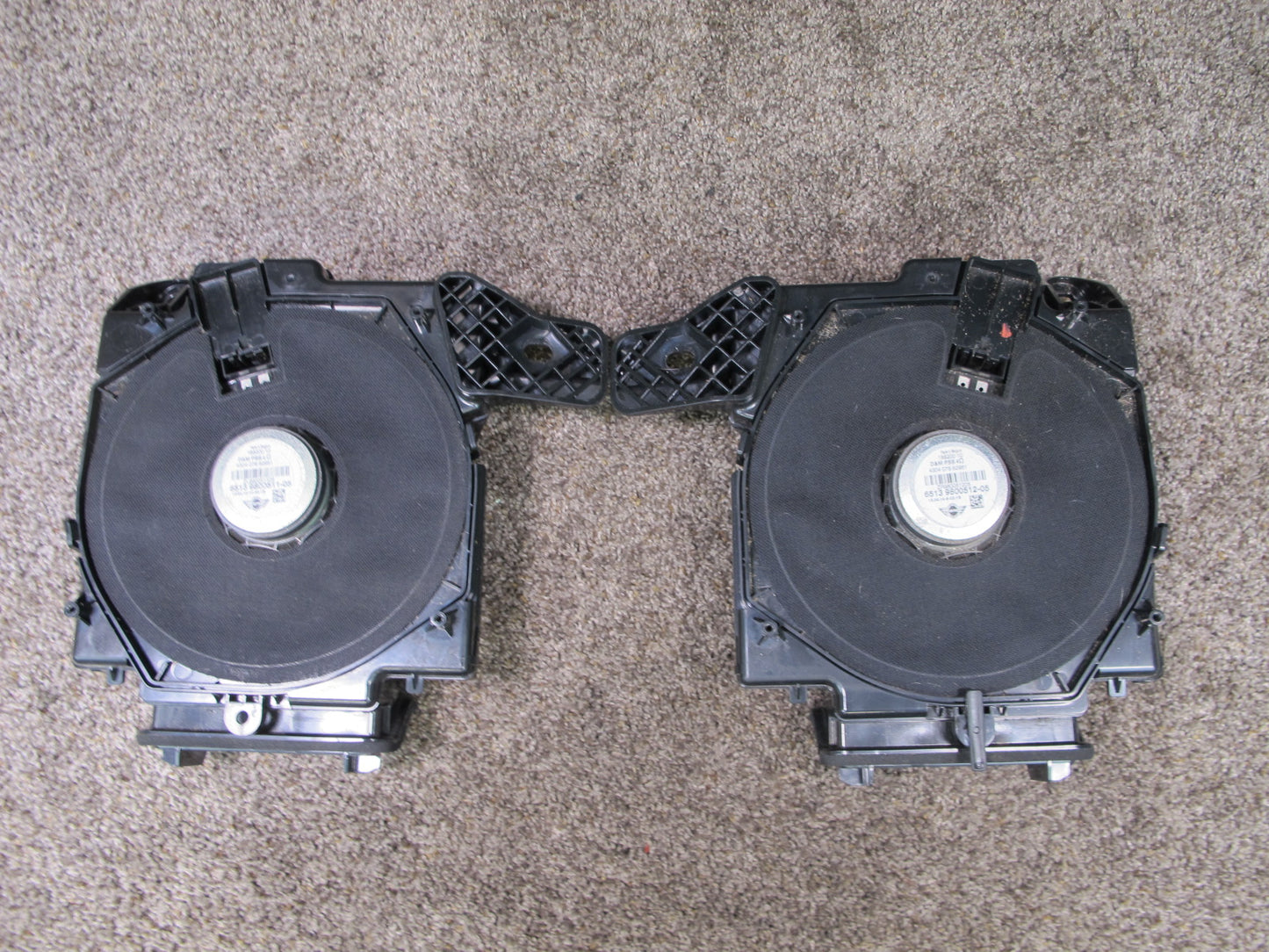 11-16 MINI COOPER R60 R61 SET OF 2 LEFT & RIGHT SUBWOOFER SPEAKER OEM