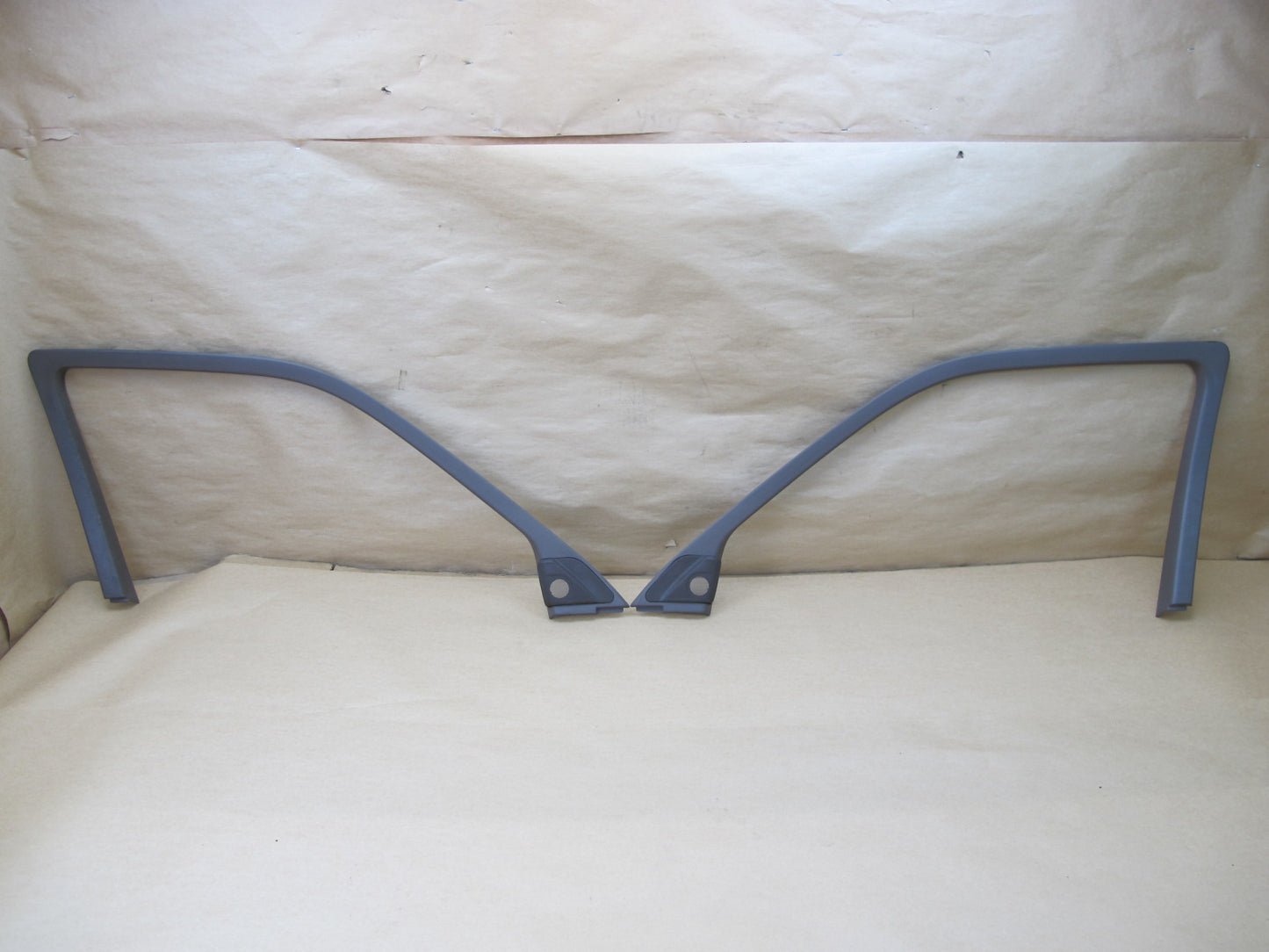 95-00 LEXUS UCF20 LS400 SET OF 2 FRONT DOOR WINDOW FRAME TRIM COVER PANEL OEM