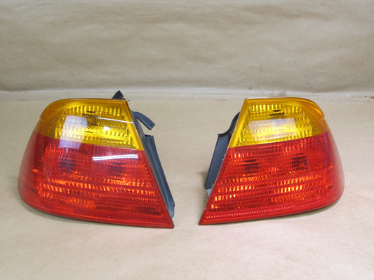 01-03 BMW E46 CONVERTIBLE SET OF 2 REAR  LEFT & RIGHT TAIL LIGHT LAMP OEM