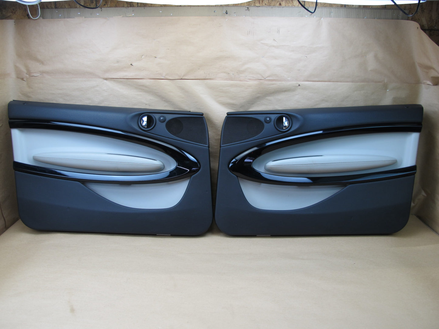 11-16 MINI COOPER R61 PACEMAN SET OF 2 DOOR INTERIOR TRIM COVER PANEL OEM