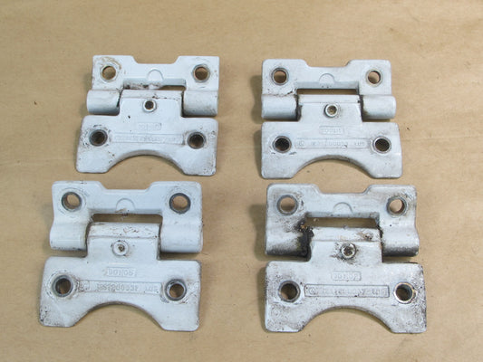 86-91 MERCEDES W126 C126 COUPE SET OF 4 LEFT & RIGHT DOOR HINGE OEM