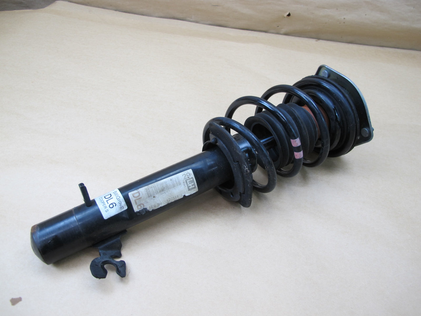 07-15 MINI COOPER S R57 CONVERTIBLE FRONT LEFT STRUT SHOCK ABSORBER OEM