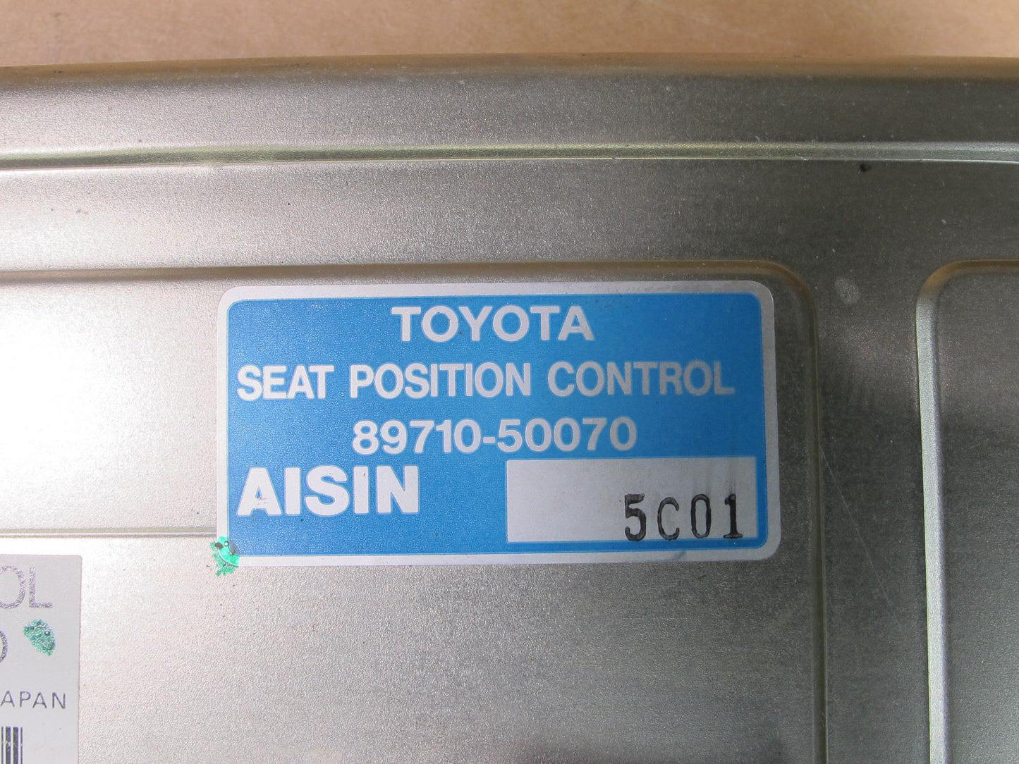 95-97 LEXUS LS400 FRONT LEFT SEAT POSITION CONTROL MODULE 89710-50070 OEM