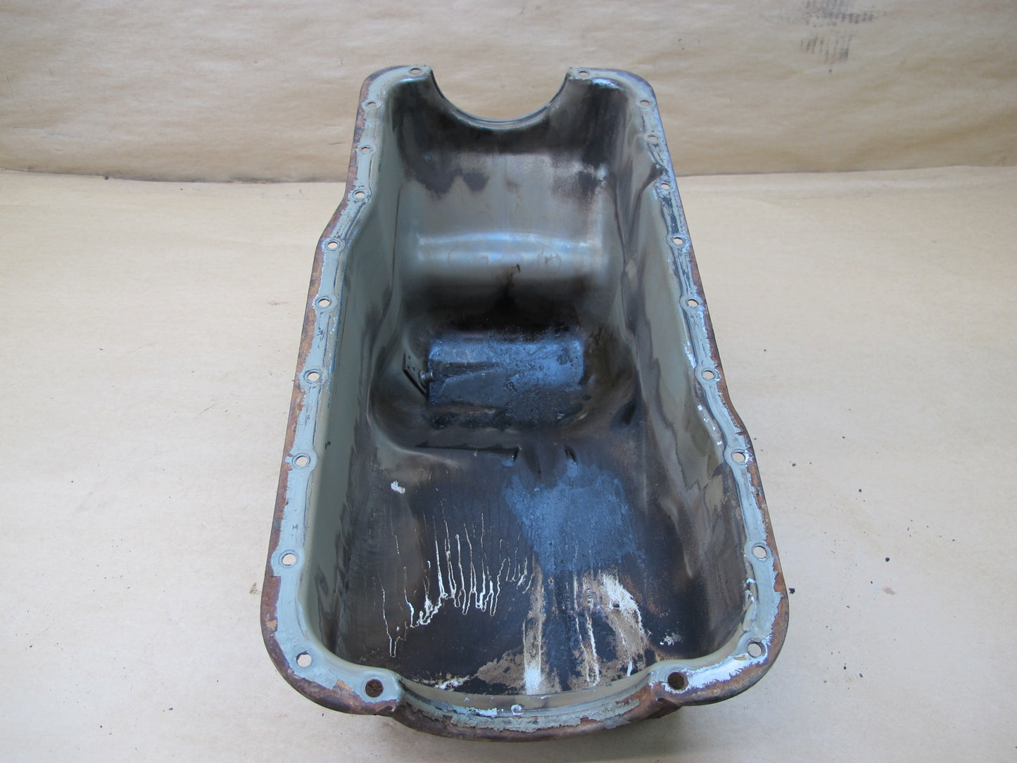 92-97 FORD F-150 5.0L V8 ENGINE MOTOR OIL PAN OEM