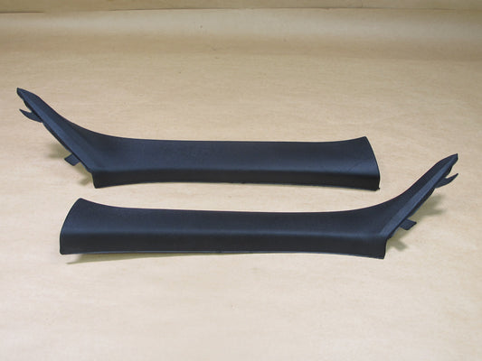 12-18 BMW F30 F31 SET OF 2 FRONT INTERIOR A PILLAR TRIM COVER PANEL OEM