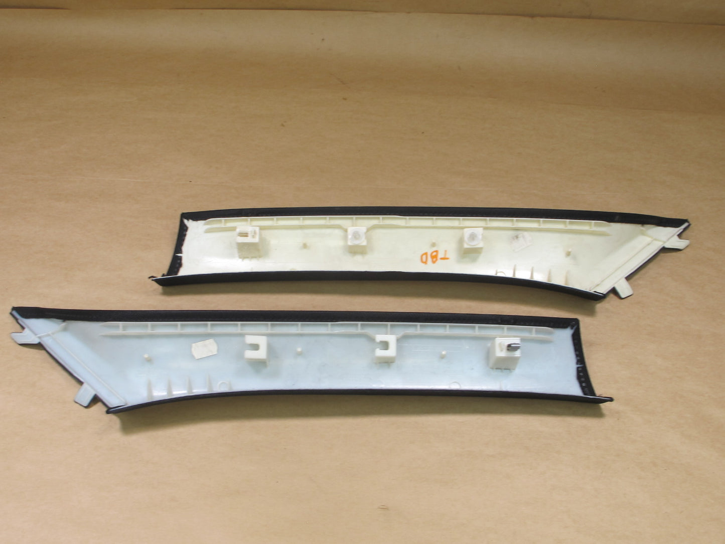 12-18 BMW F30 F31 SET OF 2 FRONT INTERIOR A PILLAR TRIM COVER PANEL OEM