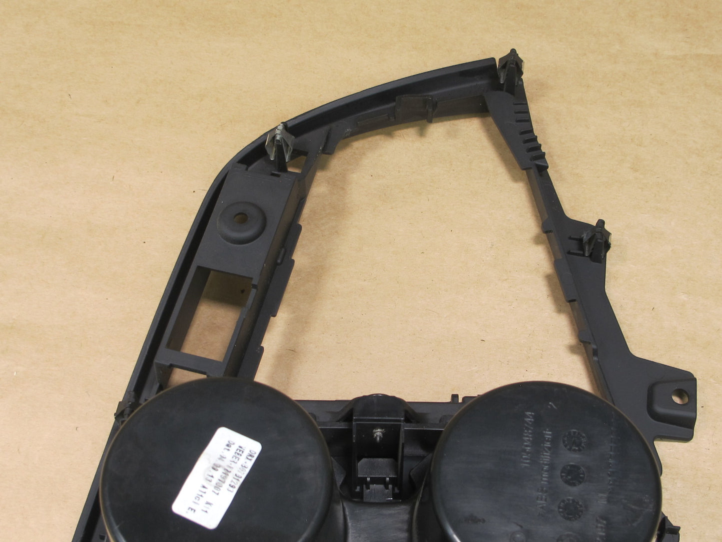 14-16 BMW F30 F32 F33 FRONT CENTER CONSOLE SHIFTER CUP HOLDER TRIM PANEL OEM