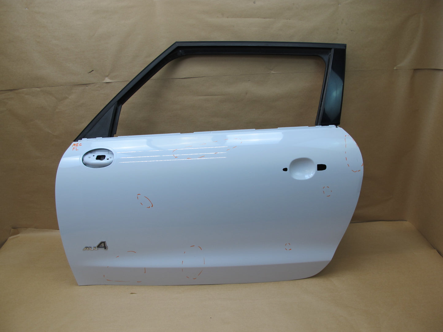 13-16 MINI COOPER S R61 PACEMAN LEFT DOOR SHELL PANEL OEM