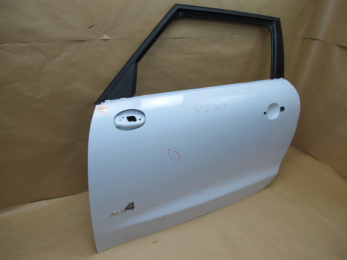 13-16 MINI COOPER S R61 PACEMAN LEFT DOOR SHELL PANEL OEM