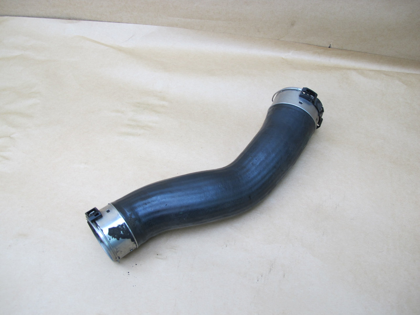 14-15 BMW F30 F31 F34 N47 INTERCOOLER HOSE PIPE LINE SET OF 2