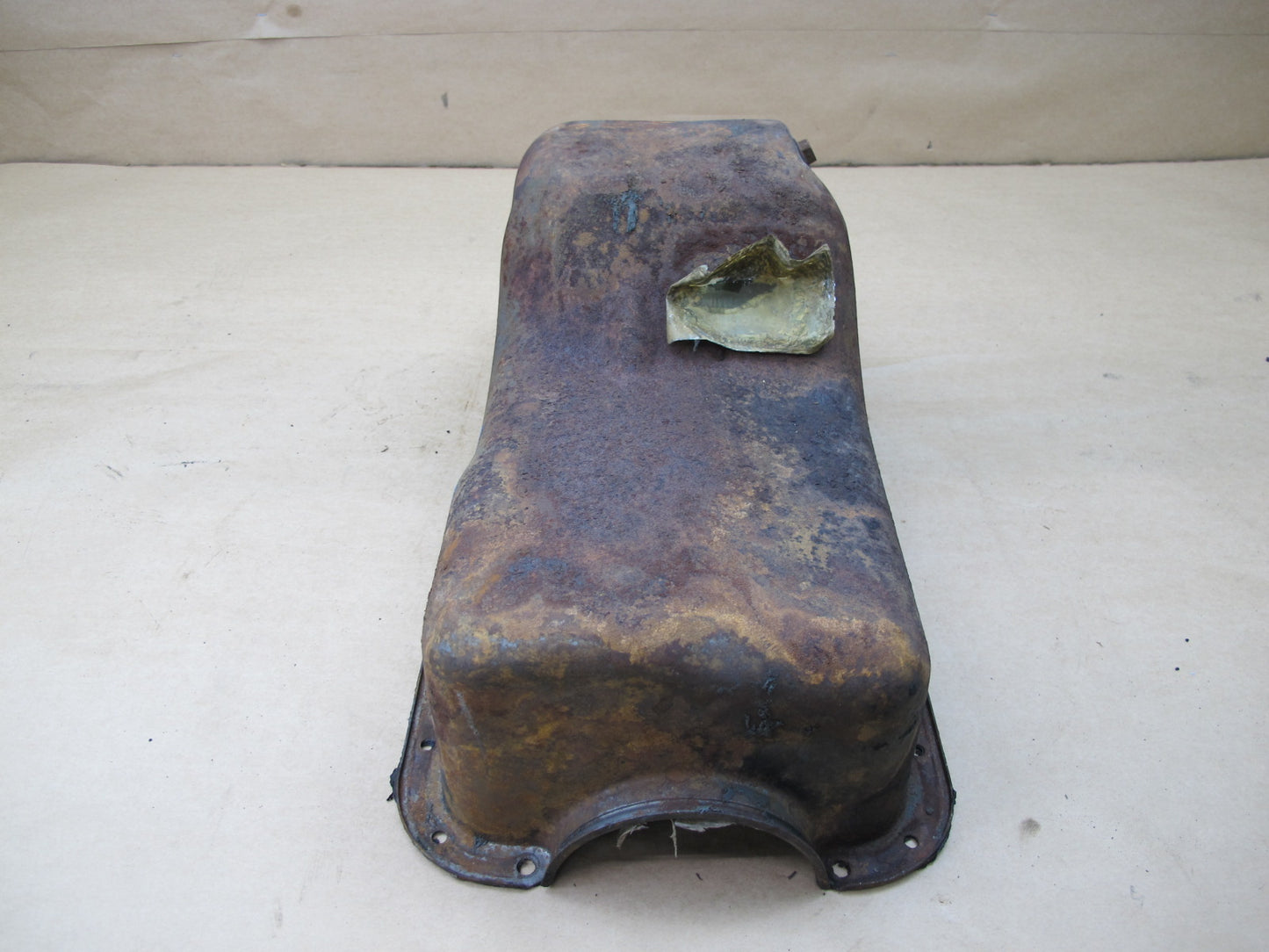 92-97 FORD F-150 5.0L V8 ENGINE MOTOR OIL PAN OEM