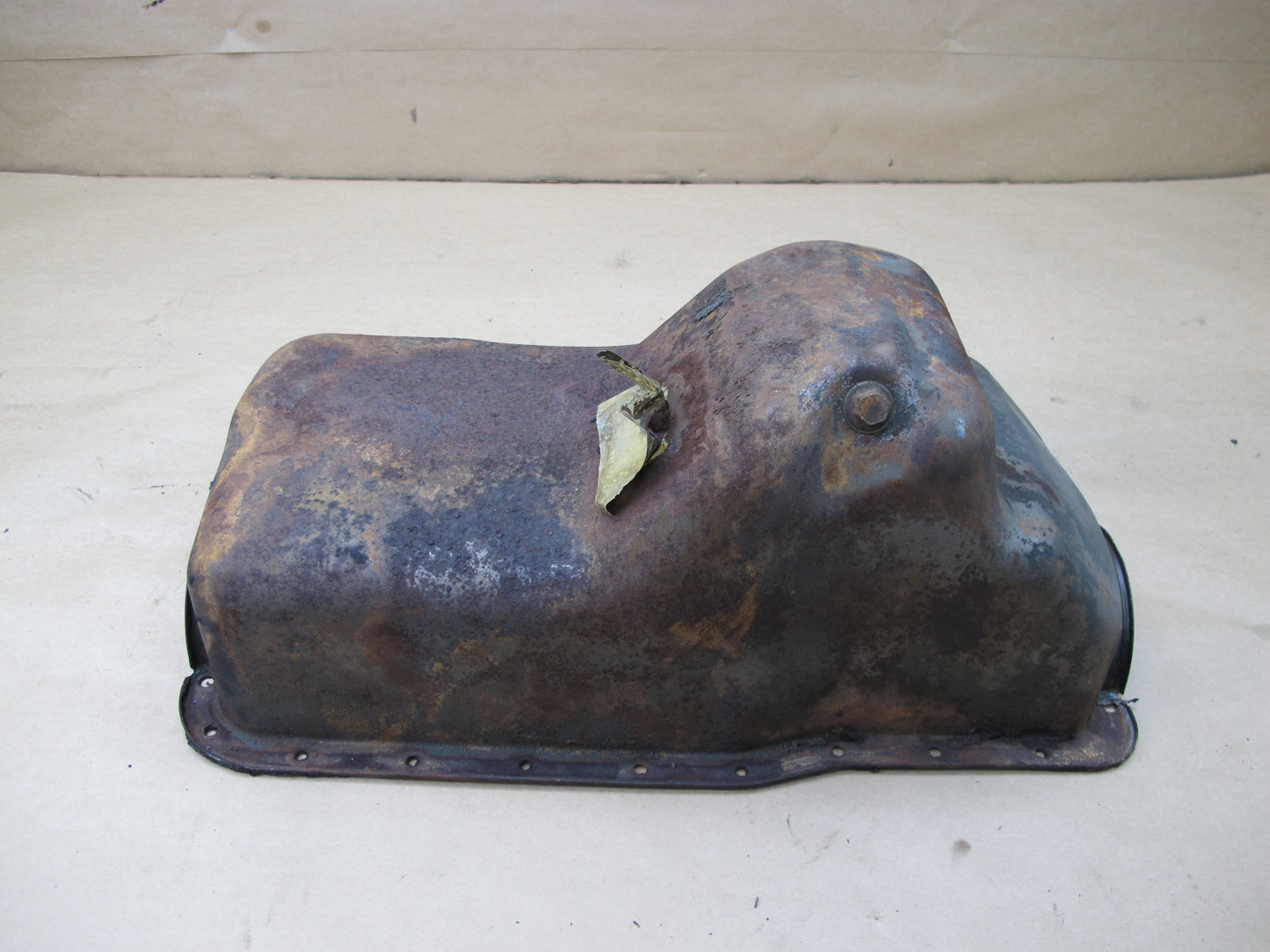 92-97 FORD F-150 5.0L V8 ENGINE MOTOR OIL PAN OEM