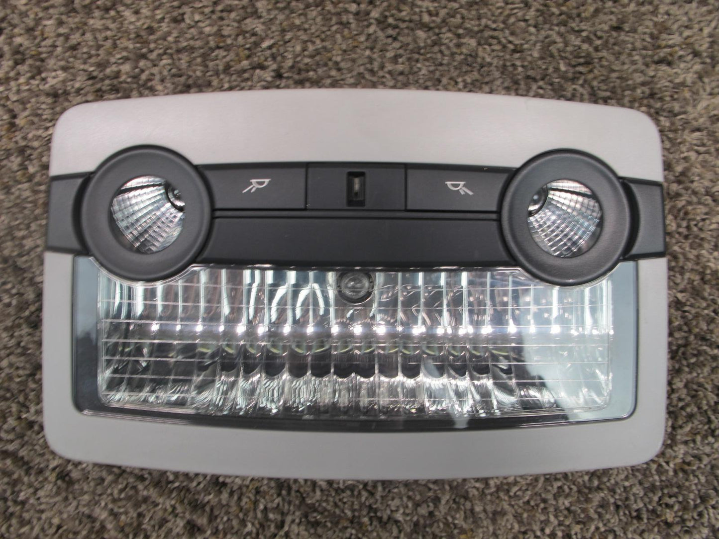 2008-2014 BMW E71 X6 FRONT & REAR OVERHEAD CONSOLE DOME READING LIGHT LAMP SET