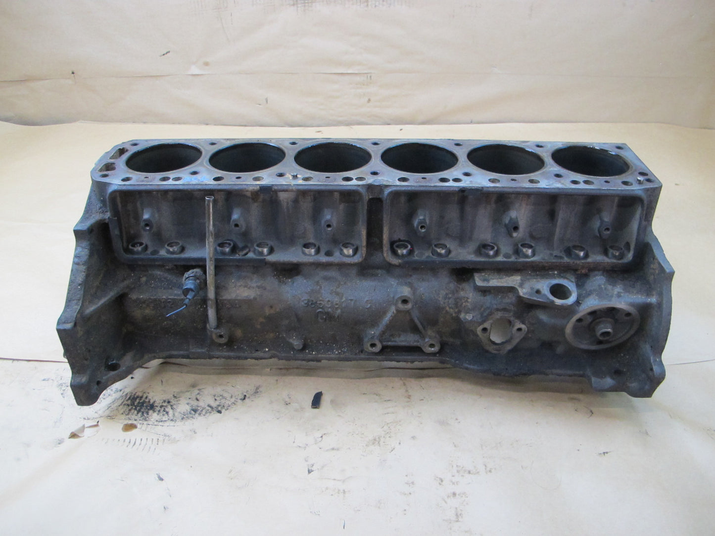 64-66 CHEVROLET C10 PICKUP 3.8L 230CU ENGINE MOTOR BLOCK OEM