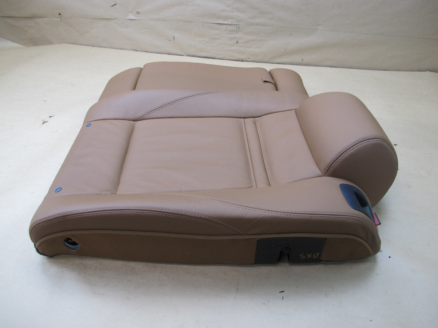 2008-2014 BMW E71 E72 X6 REAR LEATHER NEVADA SADDLE BROWN SEAT CUSHION SET