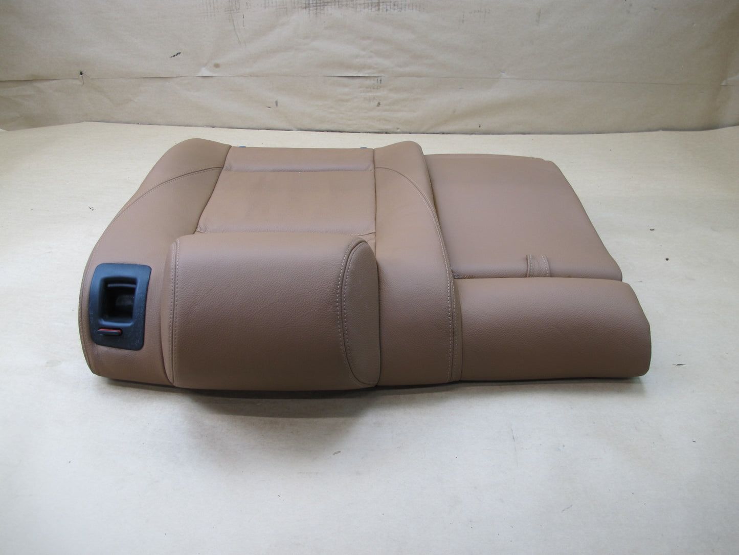 2008-2014 BMW E71 E72 X6 REAR LEATHER NEVADA SADDLE BROWN SEAT CUSHION SET