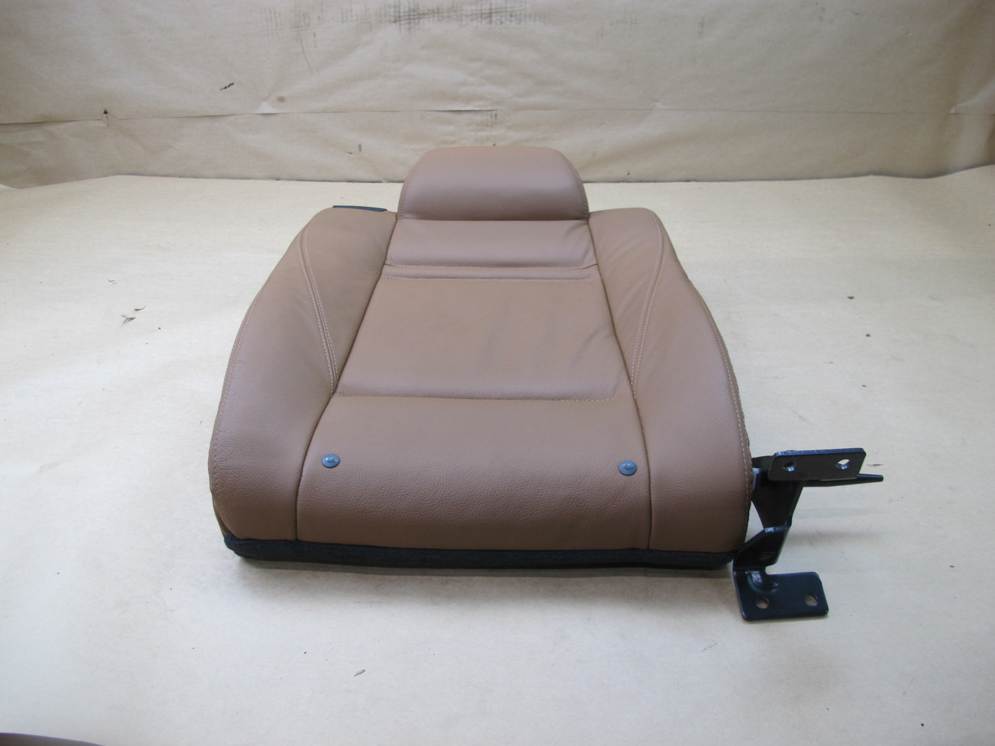 2008-2014 BMW E71 E72 X6 REAR LEATHER NEVADA SADDLE BROWN SEAT CUSHION SET