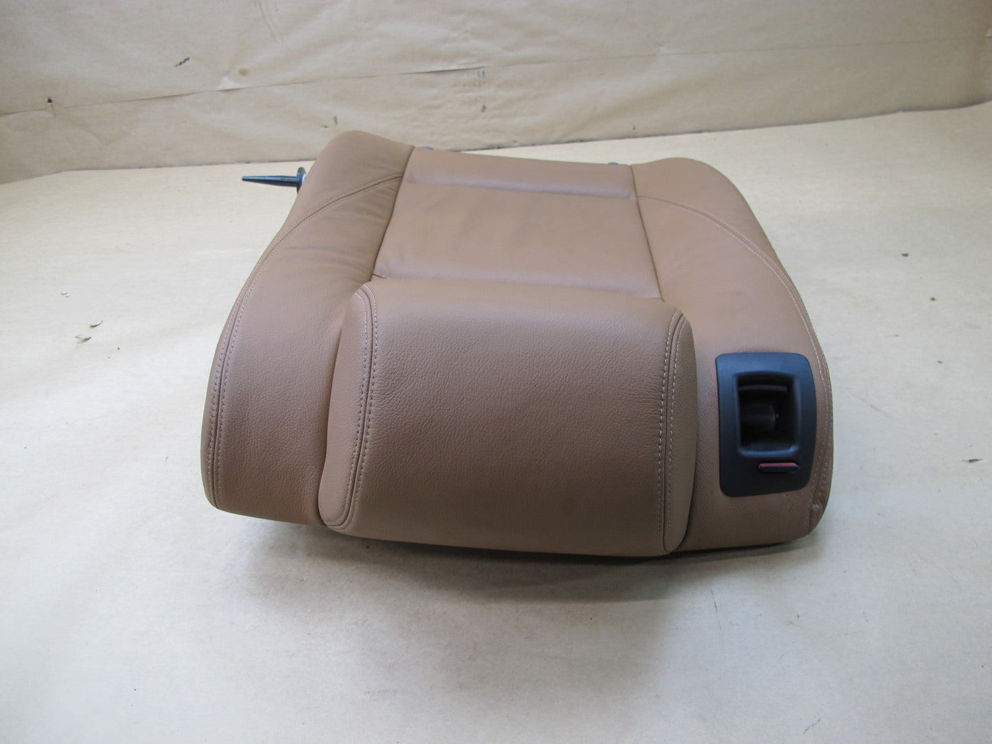 2008-2014 BMW E71 E72 X6 REAR LEATHER NEVADA SADDLE BROWN SEAT CUSHION SET