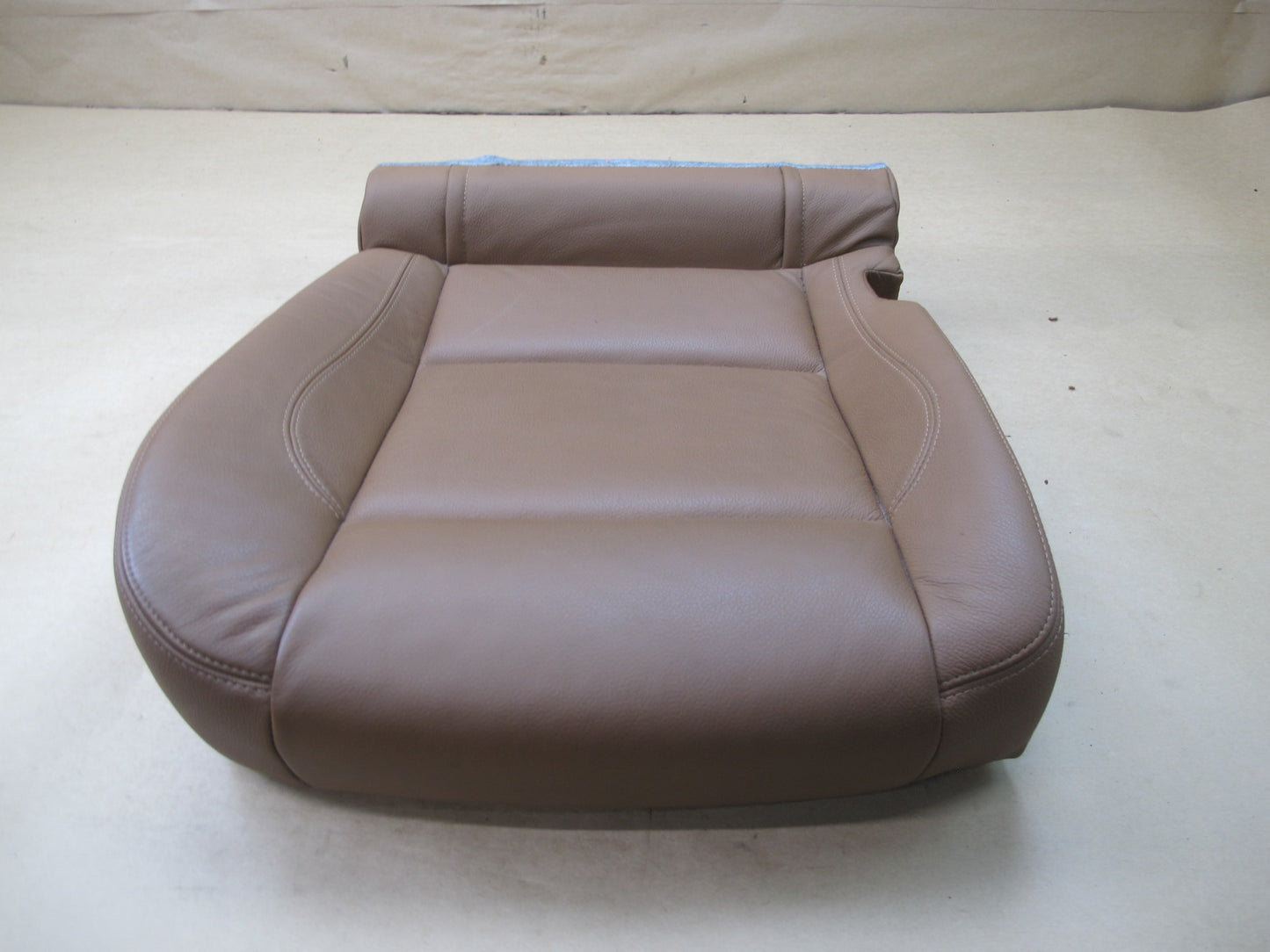 2008-2014 BMW E71 E72 X6 REAR LEATHER NEVADA SADDLE BROWN SEAT CUSHION SET