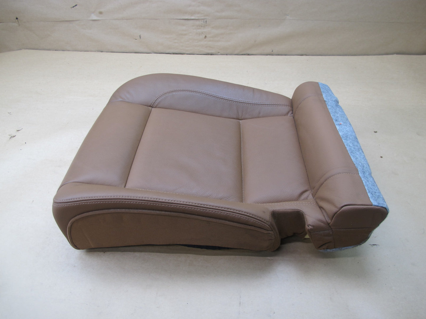 2008-2014 BMW E71 E72 X6 REAR LEATHER NEVADA SADDLE BROWN SEAT CUSHION SET