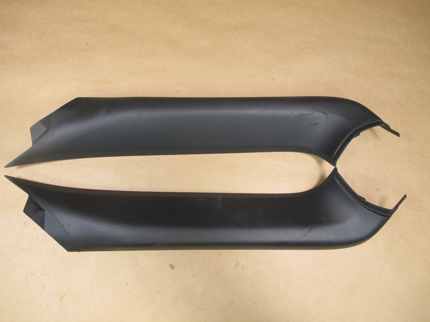 1997-2004 PORSCHE BOXSTER 986 FRONT LEFT & RIGHT A PILLAR TRIM PANEL SET OF 2