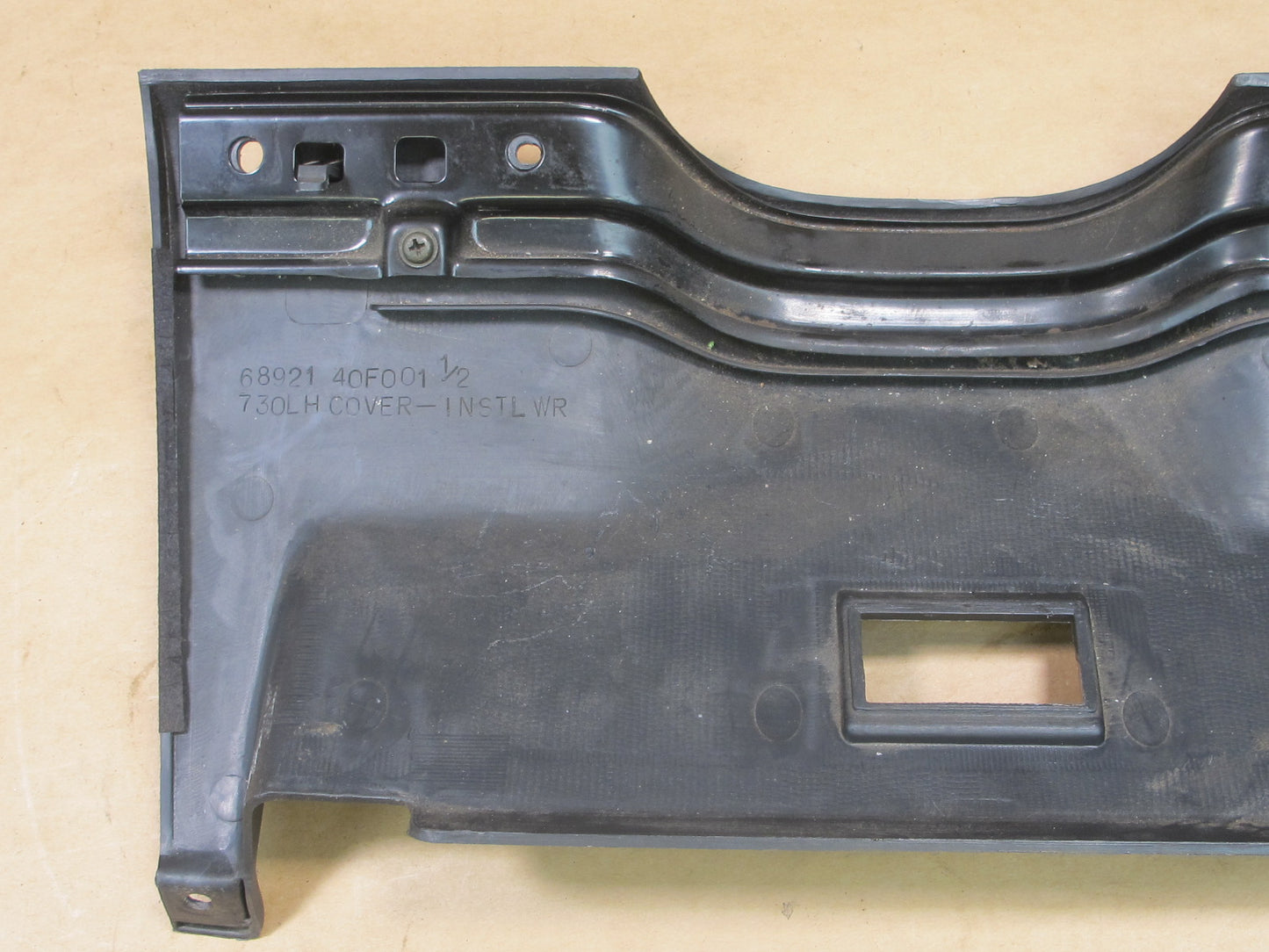 1989-1994 Nissan 240SX S13 Left Driver Lower Dash Board Cover Kick Panel OEM